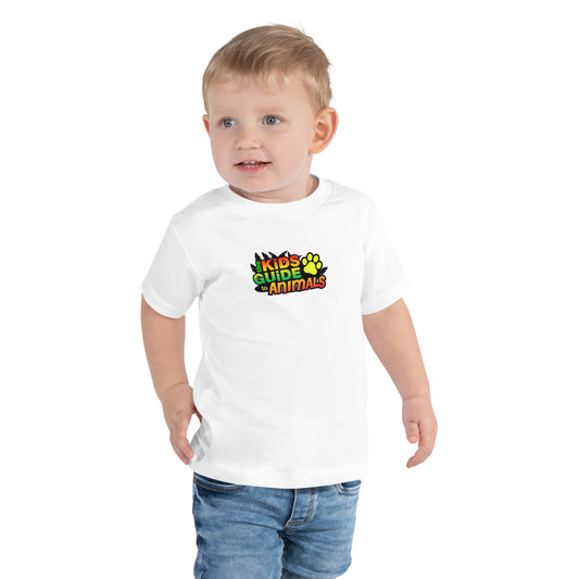 The Kids Guide to Animals Toddler Short Sleeve Tee