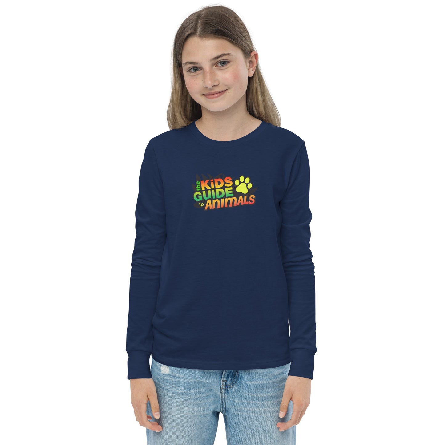 The Kids Guide to Animals Youth Long Sleeve Tee