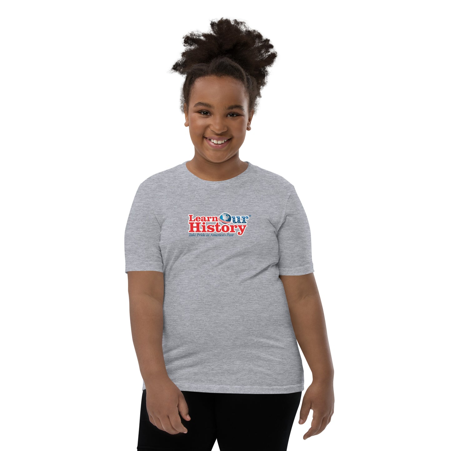 Learn Our History Youth Short Sleeve T-Shirt