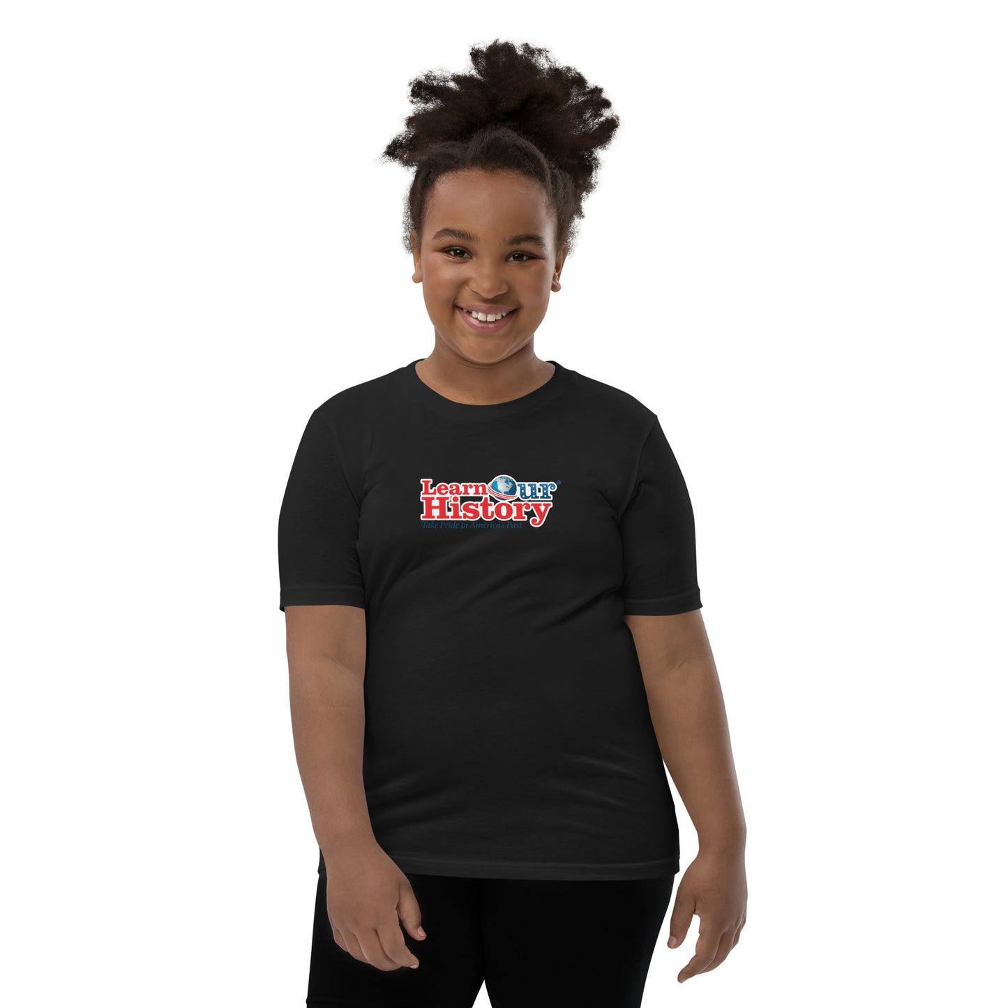 Learn Our History Youth Short Sleeve T-Shirt
