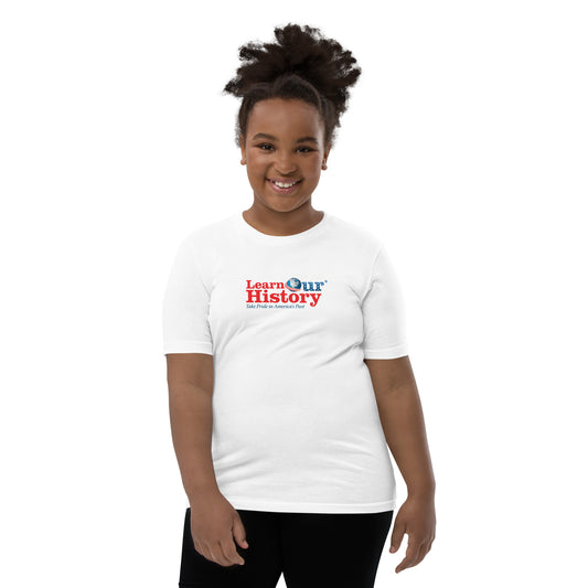 Learn Our History Youth Short Sleeve T-Shirt